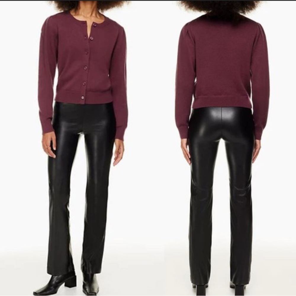 Aritzia Black Flare Pants